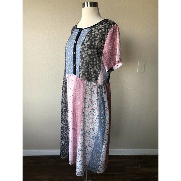 Polagram Floral Midi Dress Large - Picture 4 of 9